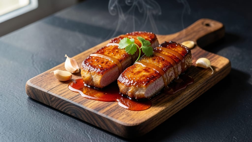 Char Siu Pork Chops Recipe: Five-Spice Glaze That Caramelizes Edges