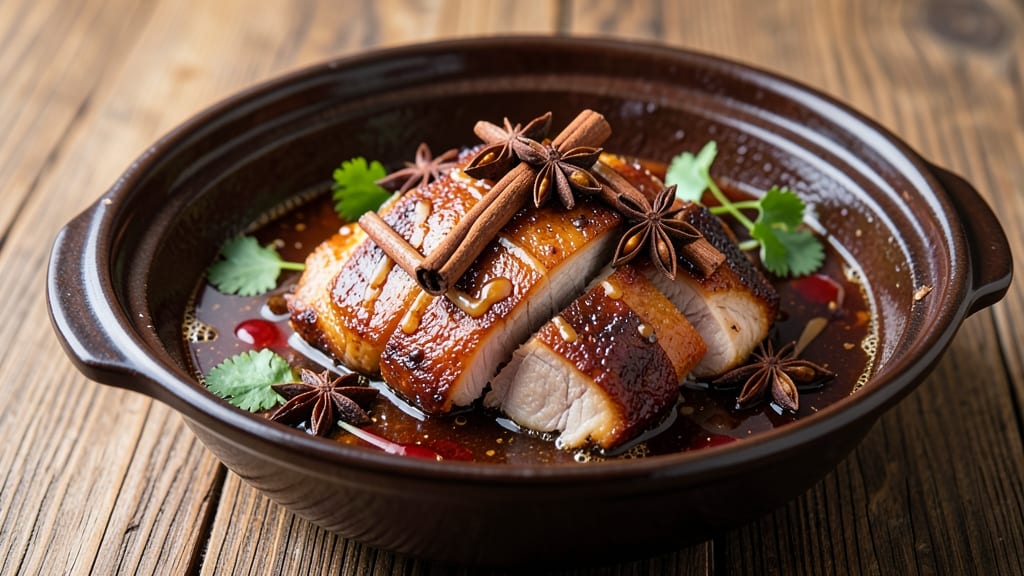 Braised Pork Recipe Chinese Style: Five-Spice Glaze That Caramelizes Edges
