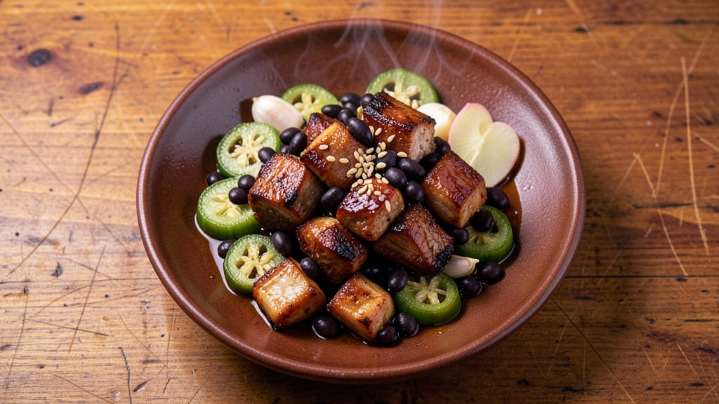 Black Bean Bitter Gourd Pork Recipe: Bold Spice Harmony in One-Pan Magic