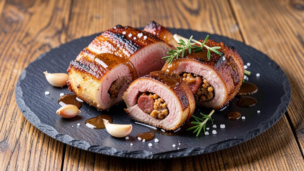 Boudin Stuffed Pork Chops Recipe: Smoky-Spiced Filling Wrapped in Crispy Edges