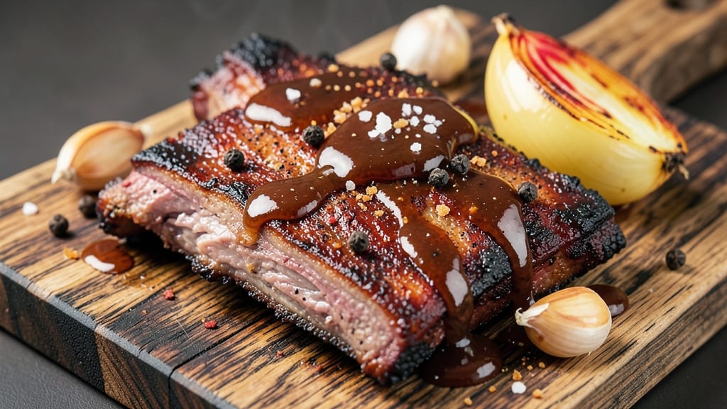 Grilled BBQ Country-Style Pork Ribs Recipe: Clockwork Grill Marks for Unmatched Bark