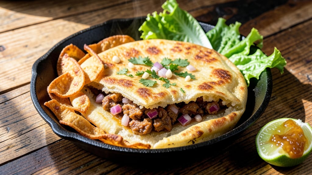 Authentic Pork Pupusas Recipe: Chewy Corn Dough Wrapped in Savory Filling