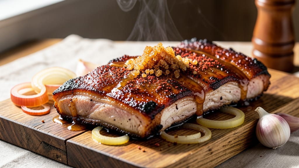 Quick Oven-Baked Pork Ribs Recipe: Crispy Bark, Juicy Shreds in Under an Hour