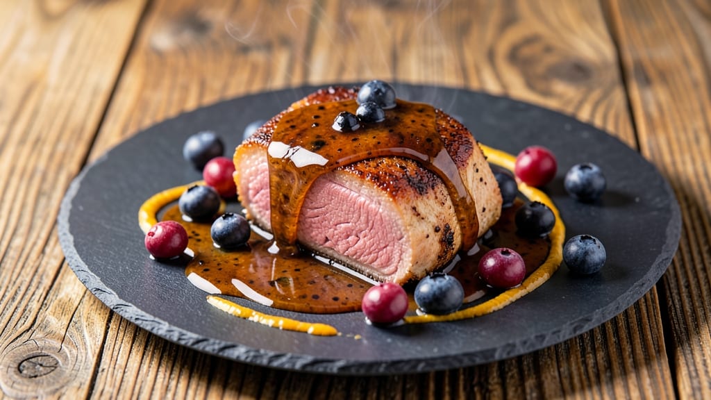 Blueberry Pork Recipe: Sweet-Tart Glaze Meets Savory Crisp