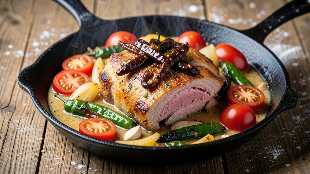 Authentic Mexican Pork Green Chile Recipe: Smoky Chipotle and Tomato Braise