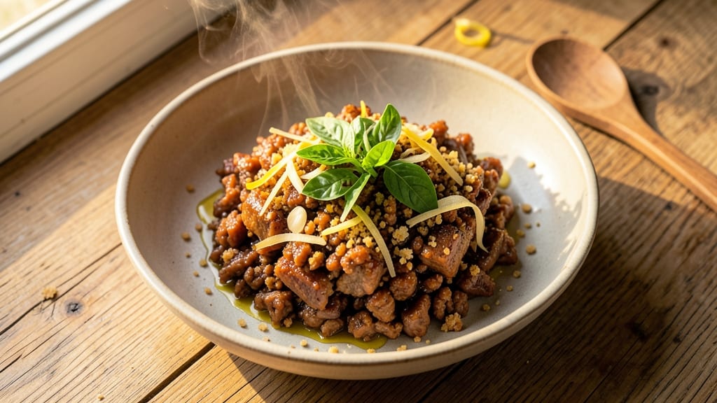 Basil Minced Pork Recipe: Fragrant Herb-Packed Meatballs in 20 Minutes