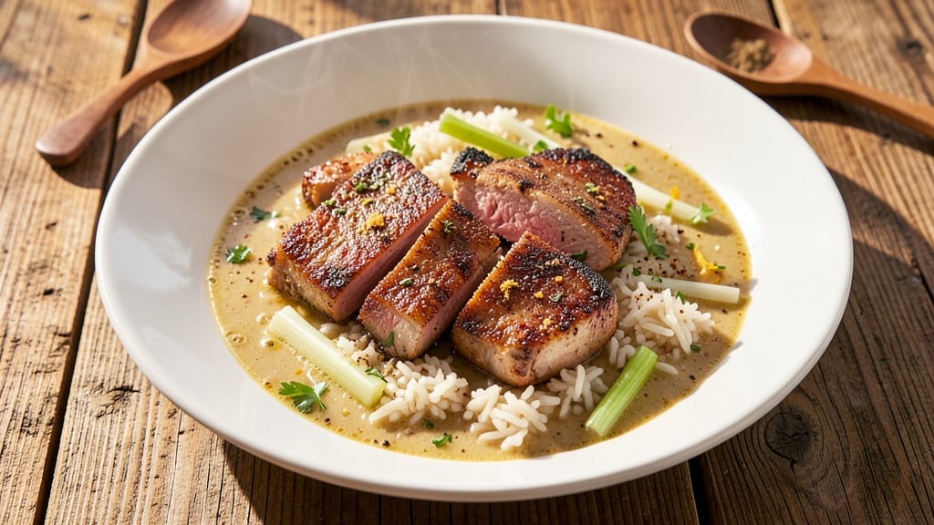Campbell's Soup Pork Chops and Rice Recipe: One-Pot Comfort with Celery Crown Crunch
