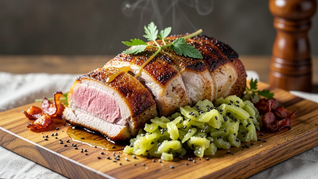 Bone-In Pork Roast with Sauerkraut Recipe: Tangy-Sour Balance That Elevates Simple Ingredients