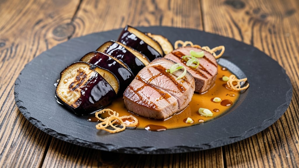 Aubergine and Pork Recipe: Umami-Rich Stir-Fry with Crispy Edges