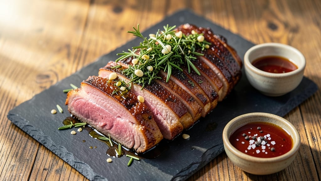 Boneless Pork Loin Rib Roast Recipe: Herb-Crusted Roast with Clockwork Sear
