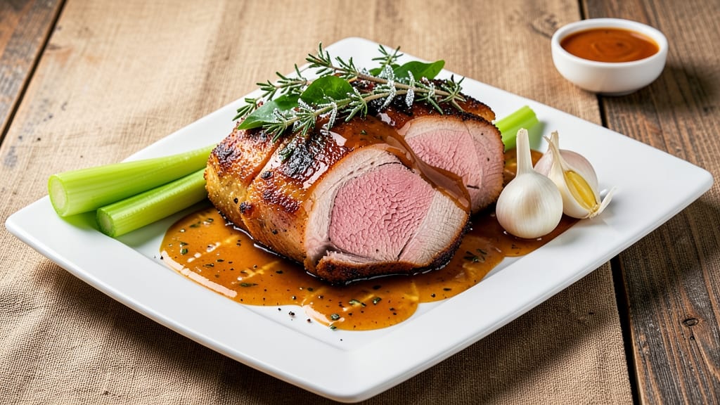 Beachbody Pork Tenderloin Recipe: Clockwork Sear for Juicy Hearts and Celery Crown Crunch